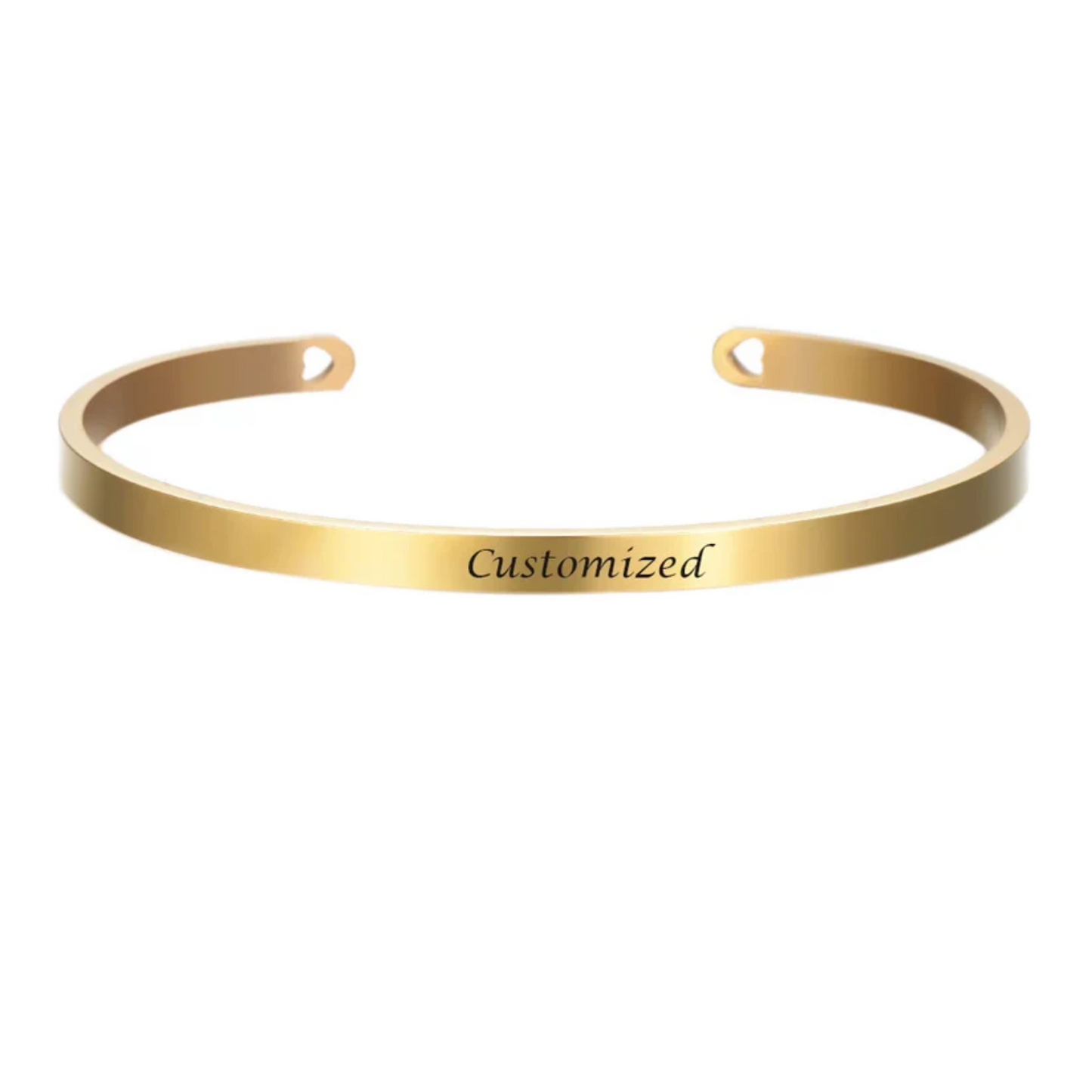 LIVAREL – Stainless Steel Bracelet with Engraving for Individual Elegance