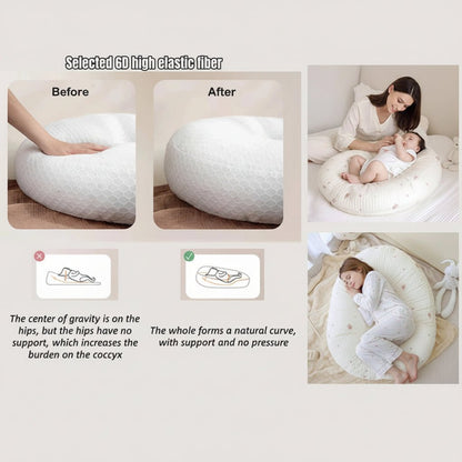 AIRYNEST – Coussin ergonomique pour bébé en coton pour un confort doux