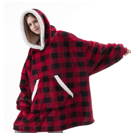 SNUGGOVA – Felpa con cappuccio in pile per un comfort assoluto