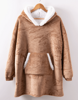 SNUGGOVA – Felpa con cappuccio in pile per un comfort assoluto