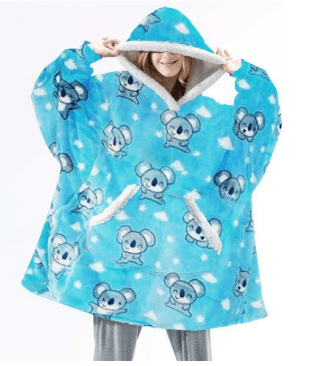 SNUGGOVA – Felpa con cappuccio in pile per un comfort assoluto