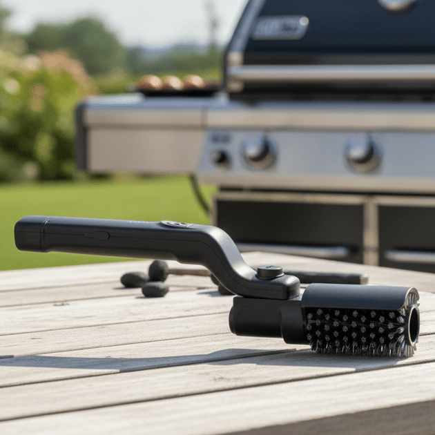 BBQTORQUE – Herramienta eléctrica para limpieza de parrillas con 3 velocidades
