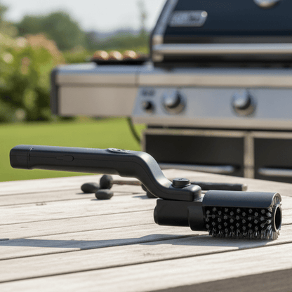 BBQTORQUE – Herramienta eléctrica para limpieza de parrillas con 3 velocidades