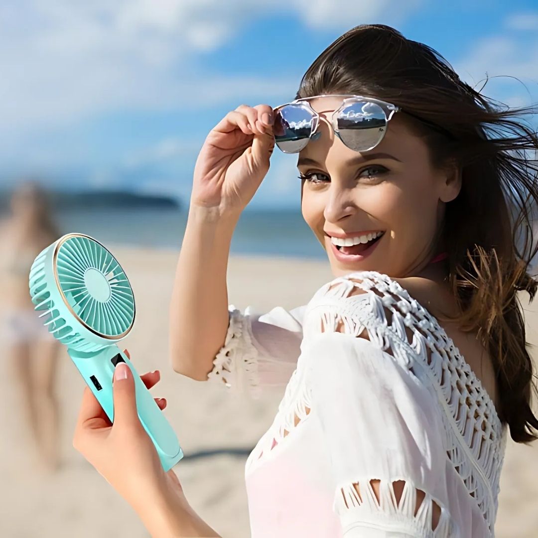 BREEZIX – Mini abanicos de mano para un enfriamiento rápido