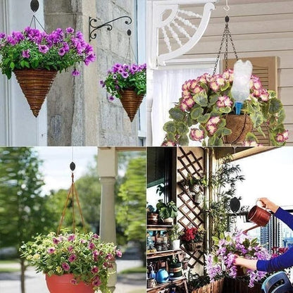Praktisches Set für Hängende Gartenkörbe & Vogelhäuser – Einfache Bewässerung & Pflegehilfe-3