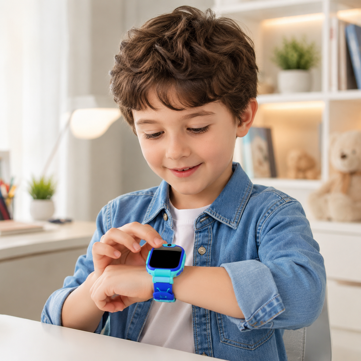 SAFELOOP – Reloj inteligente para niños con GPS, botón SOS y función de llamada