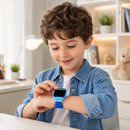 SAFELOOP – Reloj inteligente para niños con GPS, botón SOS y función de llamada