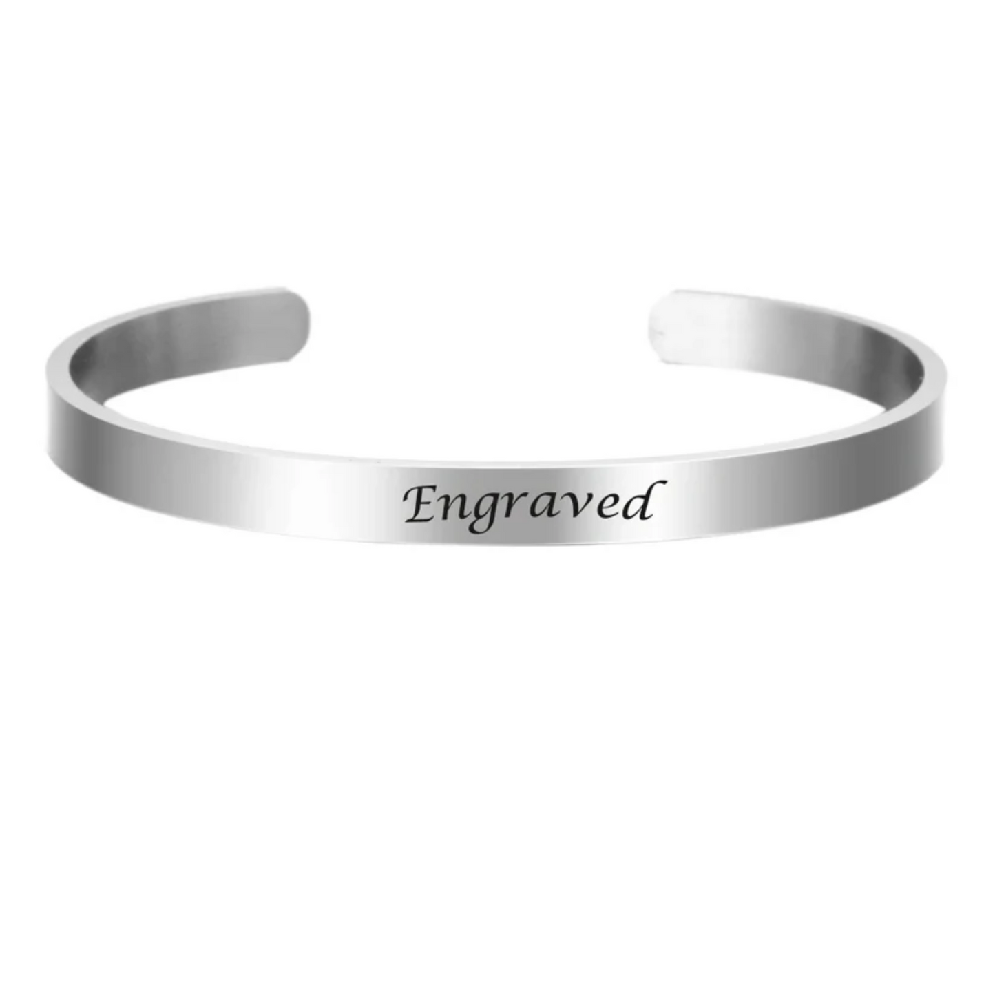 LIVAREL – Stainless Steel Bracelet with Engraving for Individual Elegance