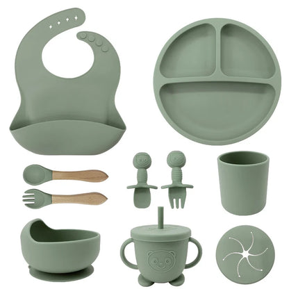 ColorMunch Baby Set - BPA-free, child-friendly food service for toddlers