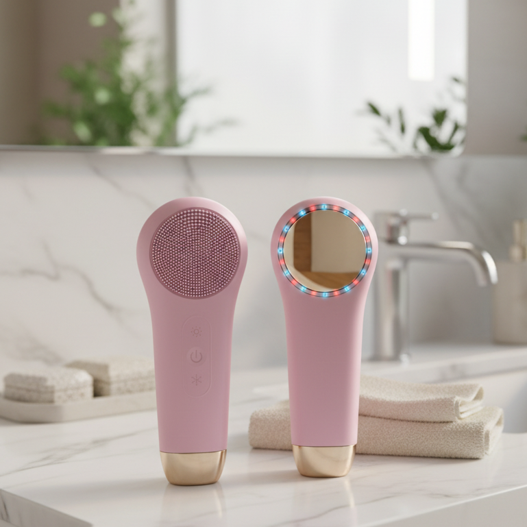 Variant image for 3-in-1 Elektrische Gesichtsbürste mit Wärme- und Klangpulsationstechnologie-2