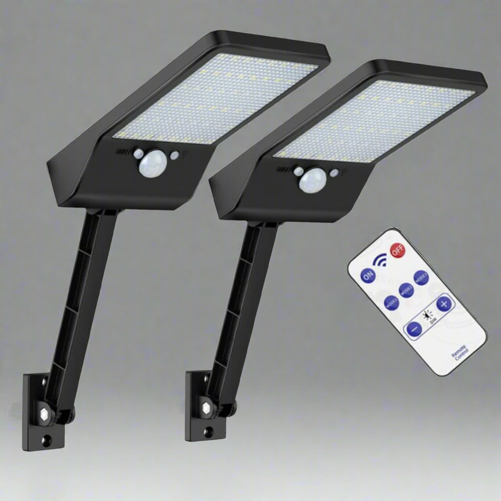 Variant image for Solar-LED-Reflektor Mit Fernbedienung – Wasserdicht, Bewegungssensor & Energieeffizient-2