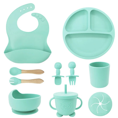 ColorMunch Baby Set - BPA-free, child-friendly food service for toddlers