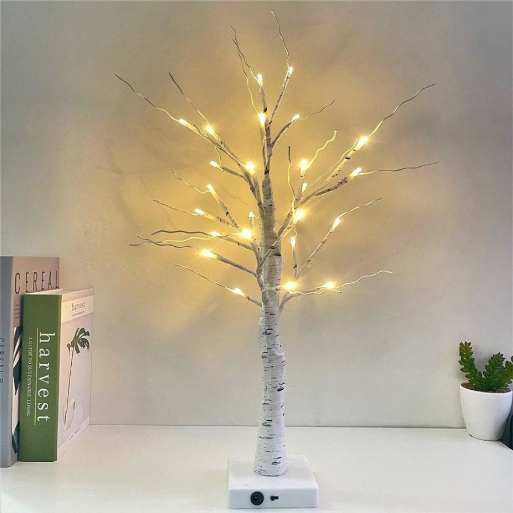 NIVORA – Árbol LED decorativo con ramas delicadas