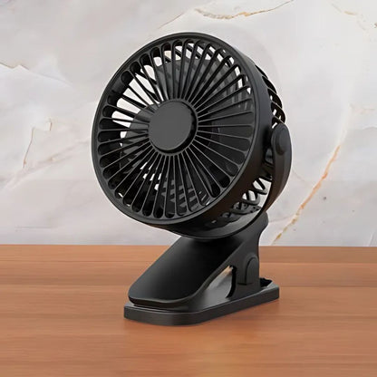 CLIPIXA – Modern Clip Fan with Strong Grip