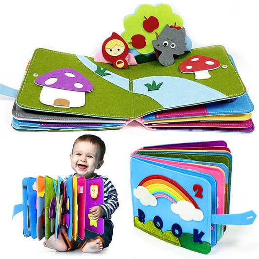 CurioSense Baby Board – Aprender y Descubrir en 3D para Niños Pequeños