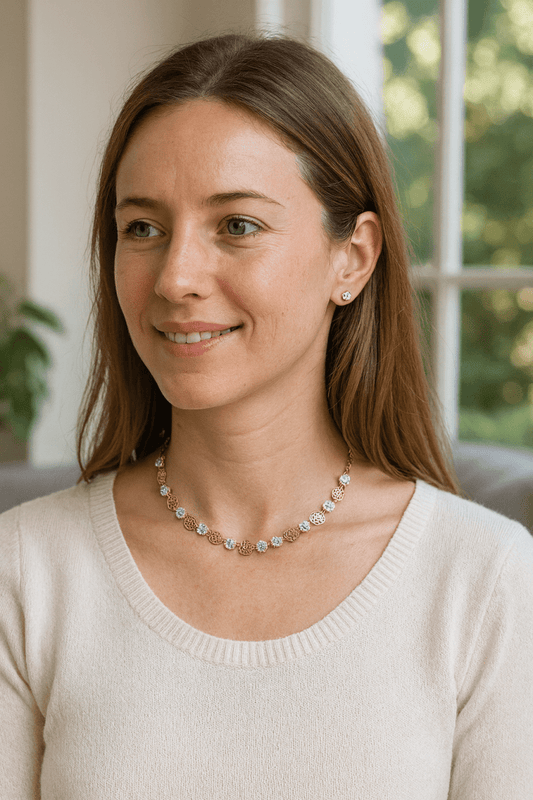 ESMERALDA – Ensemble de bijoux élégant avec pierres vertes