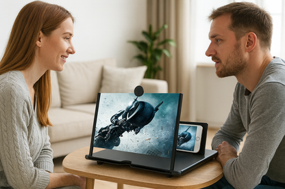 ZOOMFOLD – Faltbare HD-Bildschirmlupe für Smartphones