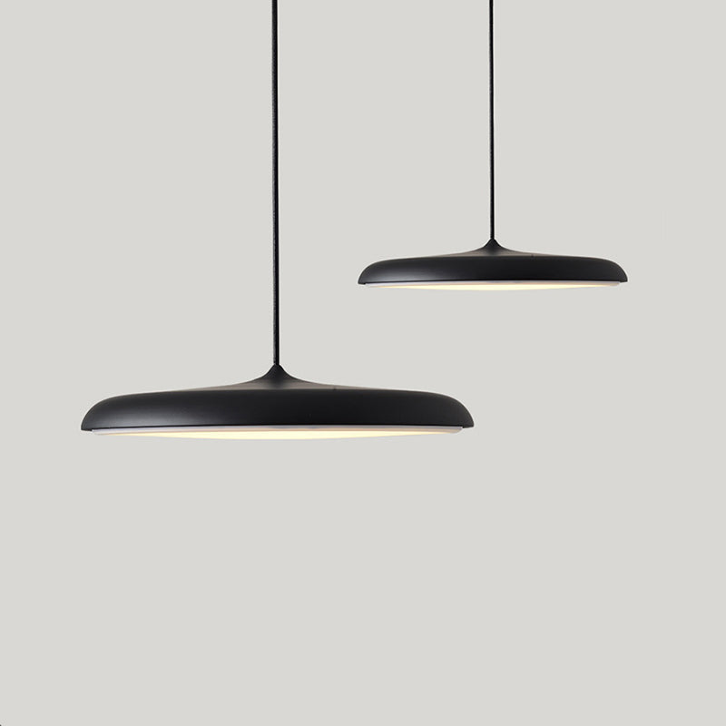 Moderne Pendelleuchte Weiß Größe M Metall für Esstisch-6