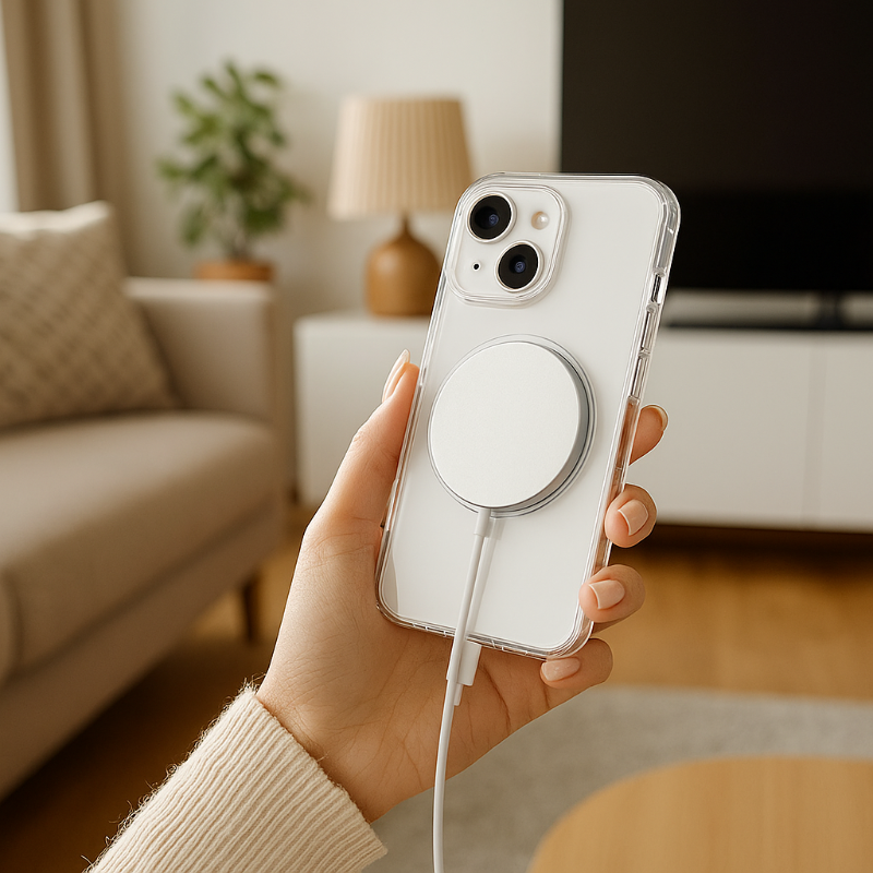 PhantomGarde – Transparente MagSafe-Schutzhülle für das iPhone