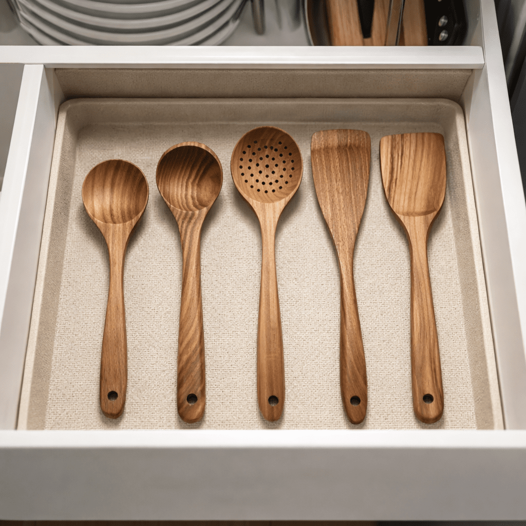 Set di utensili da cucina NordicWood - Alta qualità e stile per ogni cucina