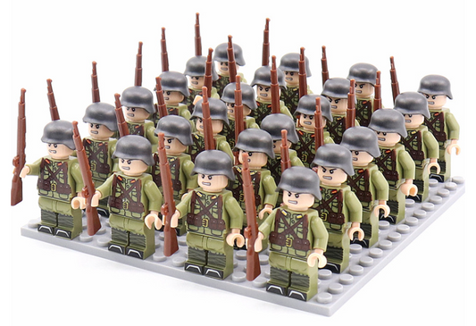 HistoryBlocks – 21-piece figure building block set for children & collectors