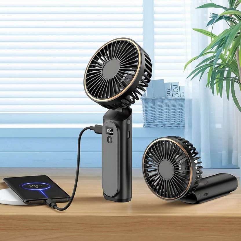 BREEZIX – Mini abanicos de mano para un enfriamiento rápido