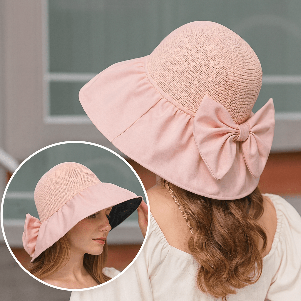 PROMENADE – Sombrero de sol elegante con ala ancha para protección UV