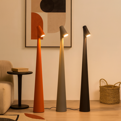 Metal table lamp - Rechargeable & stylish for indoors & outdoors
