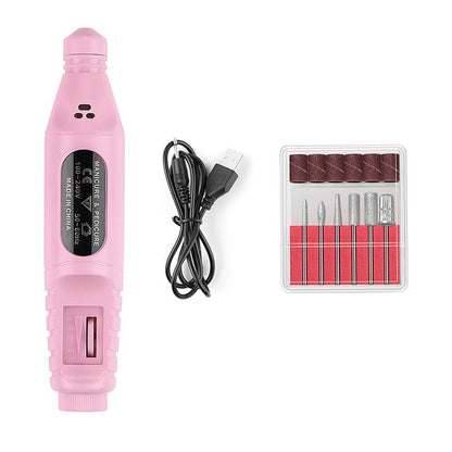 ProNail Expert - Kit électrique 6 en 1 pour manucure & pédicure