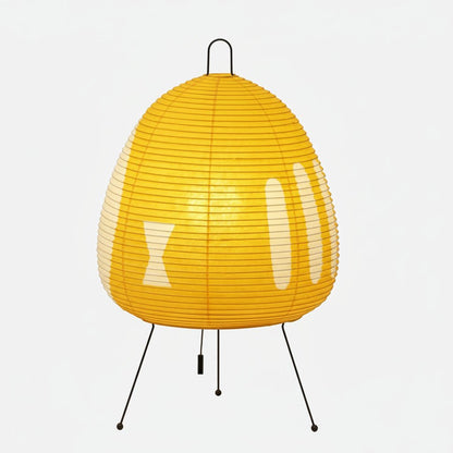 LumiRice – Elegante Tischlampe aus Reispapier im japanischen Design