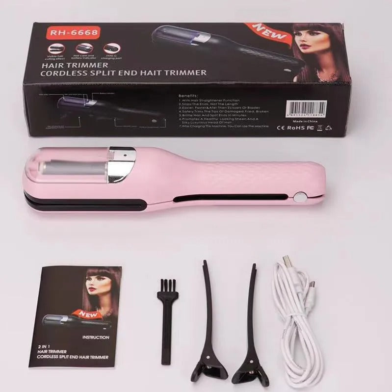TrimPro Precision – Cortapelos para puntas de cabello saludables y sin puntas abiertas