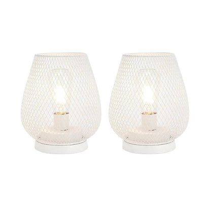 LUMICOVE – Kabellose Metall-Tischlampe mit warmem LED-Edisonlicht für gemütliche Räume