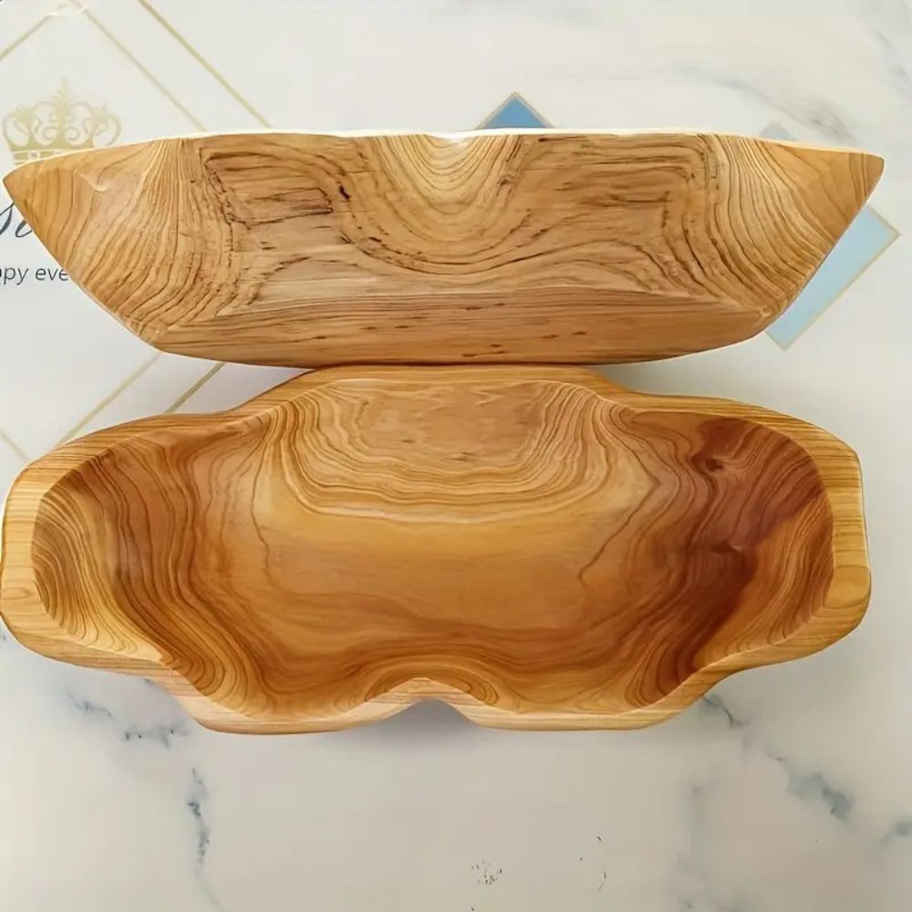 WOODARC – Bandeja de madera con estructura arqueada para un estilo de servicio natural y rústico