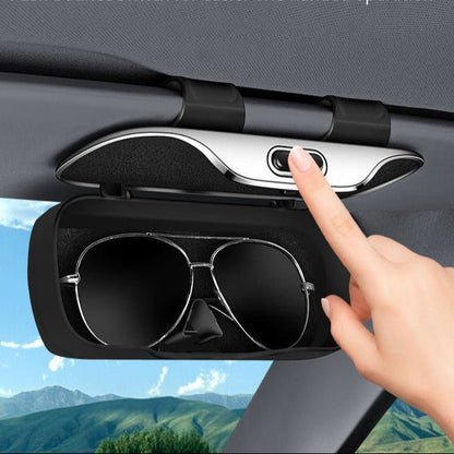 SUNCRATE – Estuche elegante para gafas de sol para un interior de coche ordenado
