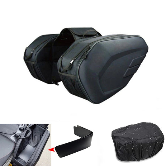 RIDEPACK DUO - Waterproof motorbike saddlebags with large storage space