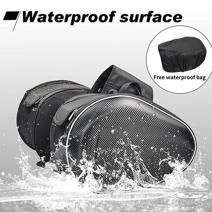 RIDEPACK DUO - Waterproof motorbike saddlebags with large storage space