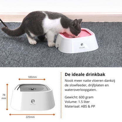 Pet Splash Bowl - Automatischer Wasserbrunnen für Haustiere-4