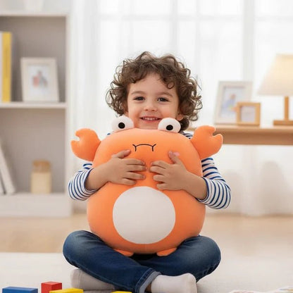 PLUSHZOO – Soft, squeezable animal pillow 40 cm as a birthday gift for children