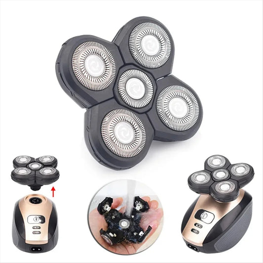 SmoothTrim – 5-in-1 Trimmer met zwevende scheerkoppen & accessoires
