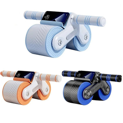 Coremaster AB-Roller - Non-slip abdominal trainer wheel with recoil function