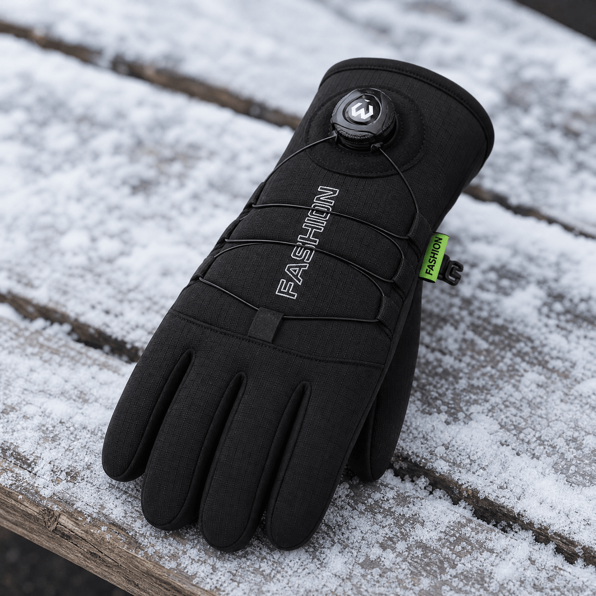 GRIPVORA – Winter-Fahrradhandschuhe mit Drehverschluss