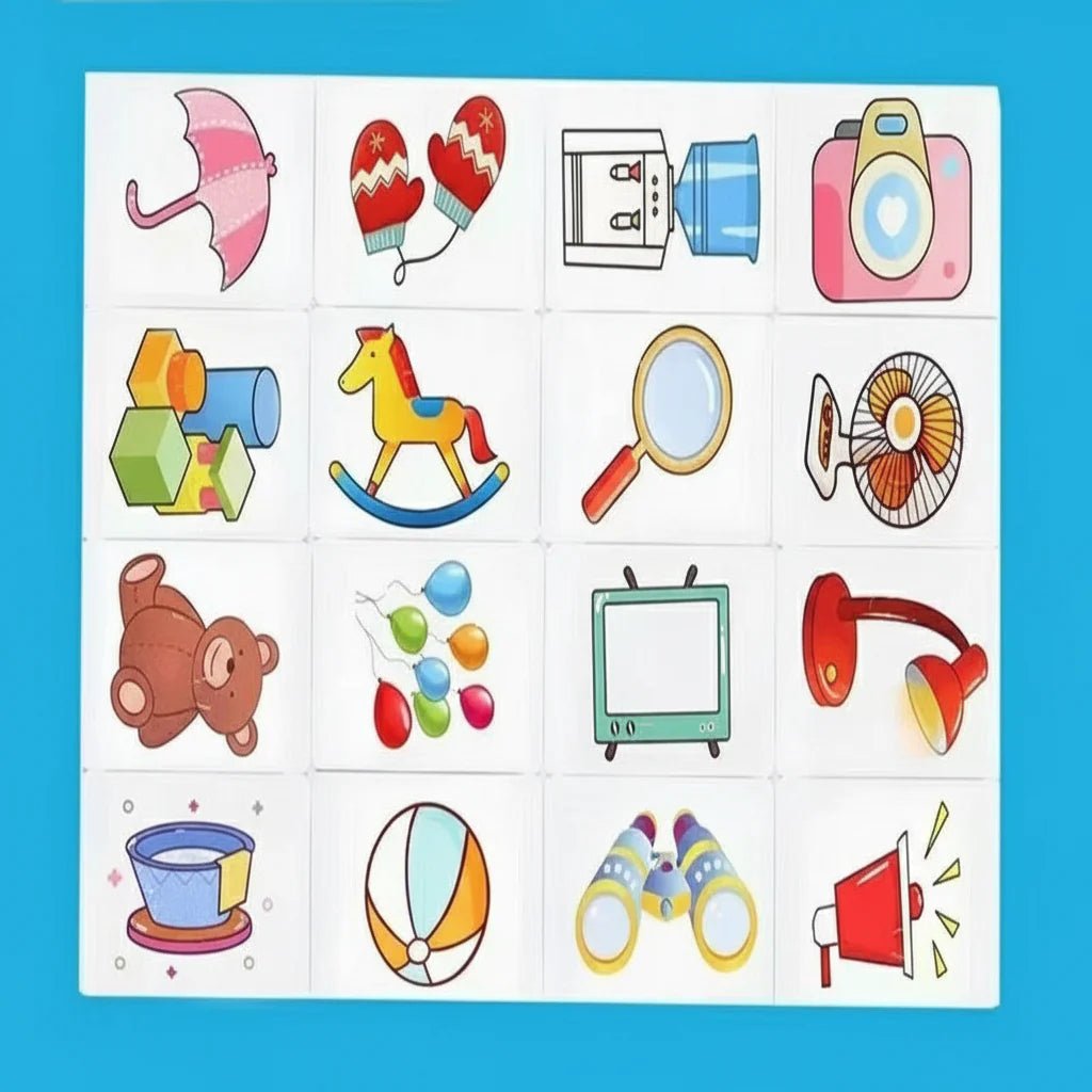 PAIRLINGS – Puzzle di abbinamento a livelli per educazione precoce ludica e allenamento della memoria