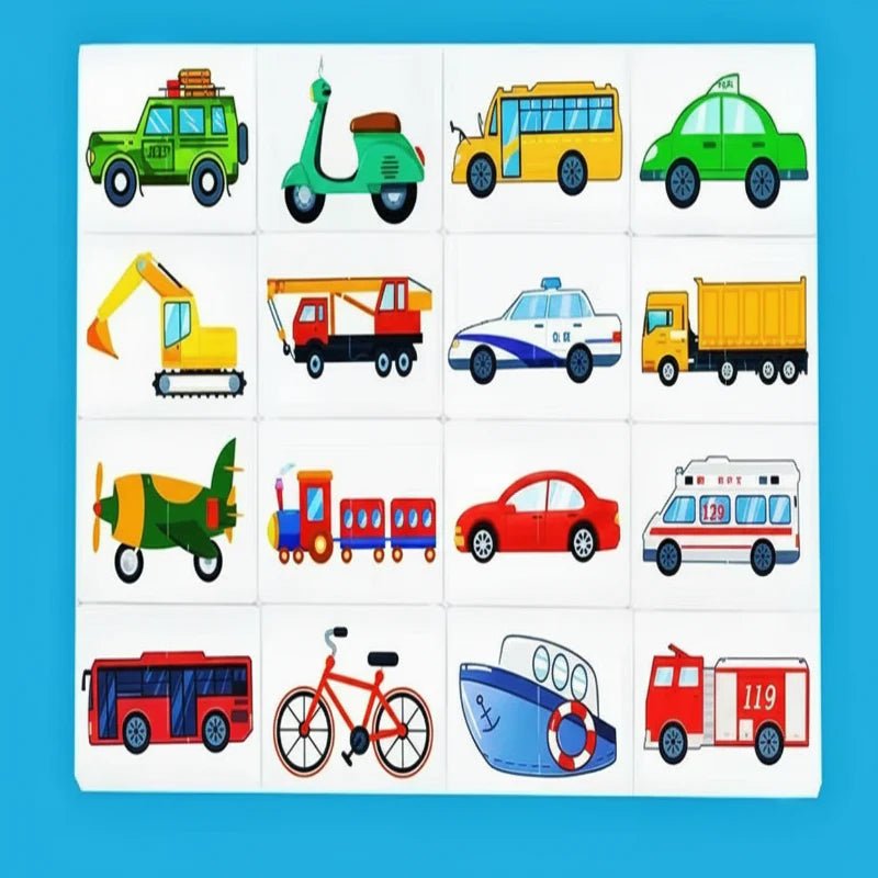 PAIRLINGS – Puzzle di abbinamento a livelli per educazione precoce ludica e allenamento della memoria