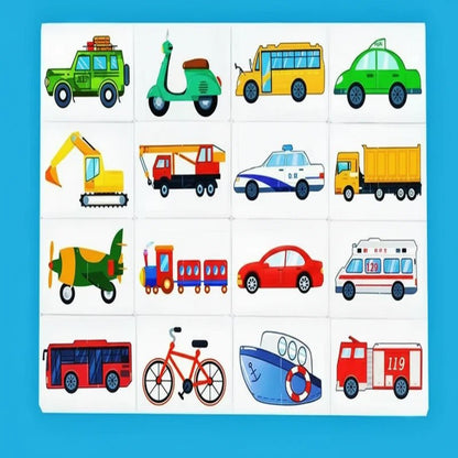 PAIRLINGS – Puzzle di abbinamento a livelli per educazione precoce ludica e allenamento della memoria