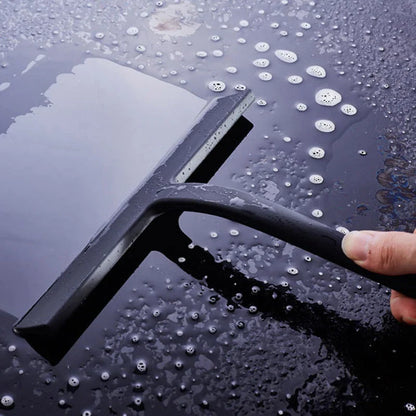 Premium Wasserabzieher Schwarz Größe M Edelstahl-4