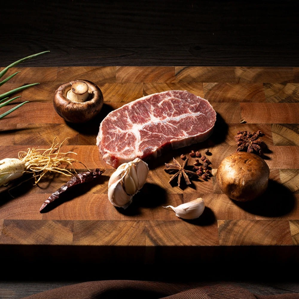 Tabla de cortar de madera de acacia PureWood – Elegante y funcional para cualquier cocina