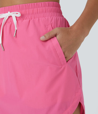 GOLFGLIDE SKIRT – Luftiger 2-in-1 Golfrock mit integrierten Shorts & Kordelzug