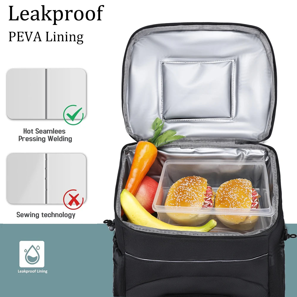 33L Kühlrucksack Mit Hochwertiger Isolierung - Kühltasche Für Rucksack, Wasserdicht, Ergonomisches Design, Ideal Für Outdoor-Aktivitäten 2