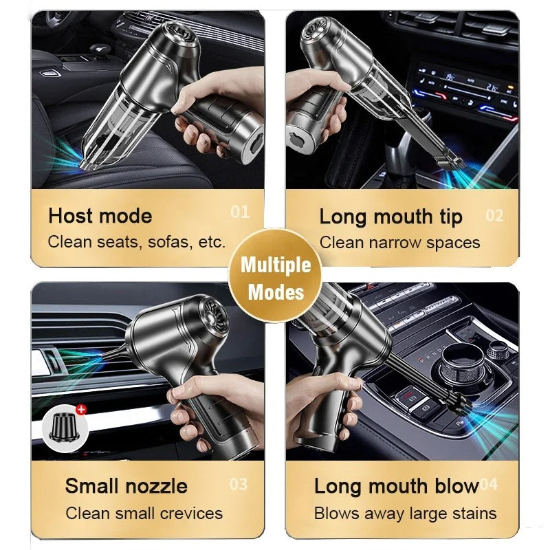 PowerSweep Pro - Draadloze stofzuiger voor thuis, auto en huisdieren