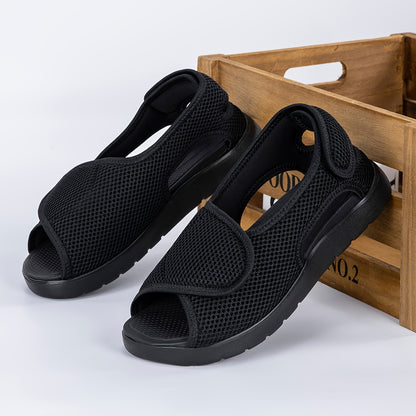 WIDENOX – Zapatos cómodos transpirables de ancho extra para pies hinchados